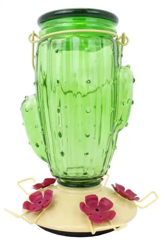 32 Oz Cactus Top-fill Hummingbird Feeder With 5 Ports