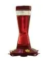 16oz Glass Hummingbird Feeder With 4 Fountains And No-drip Design