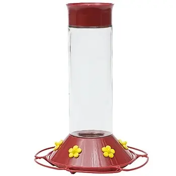 30 Ounce Glass Hummingbird Feeder Model 209b
