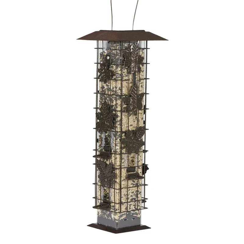 Squirrel-Be-Gone Wild Bird Feeder, 6 Ports, Holds 2 Lbs.