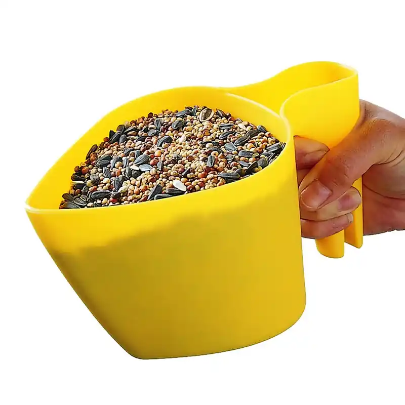 Scoop-n-fill Bird Seed Scoop 4.4 In. H X 8.5 In. W X 4.6 In. D