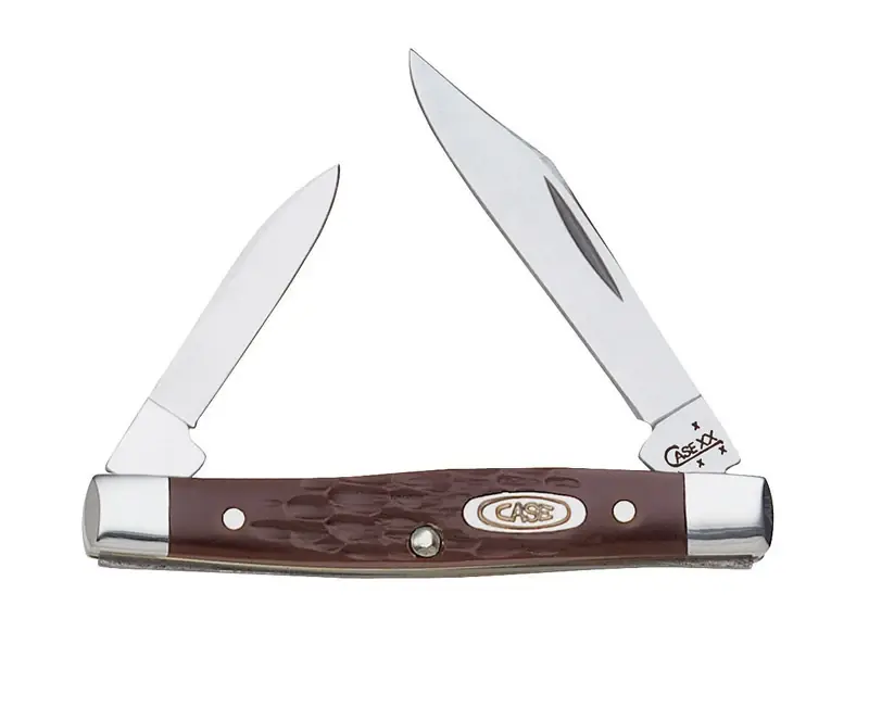 Small Pen Pocket Knife, Stainless Steel/Brown, 2-5/8-In. Length Closed