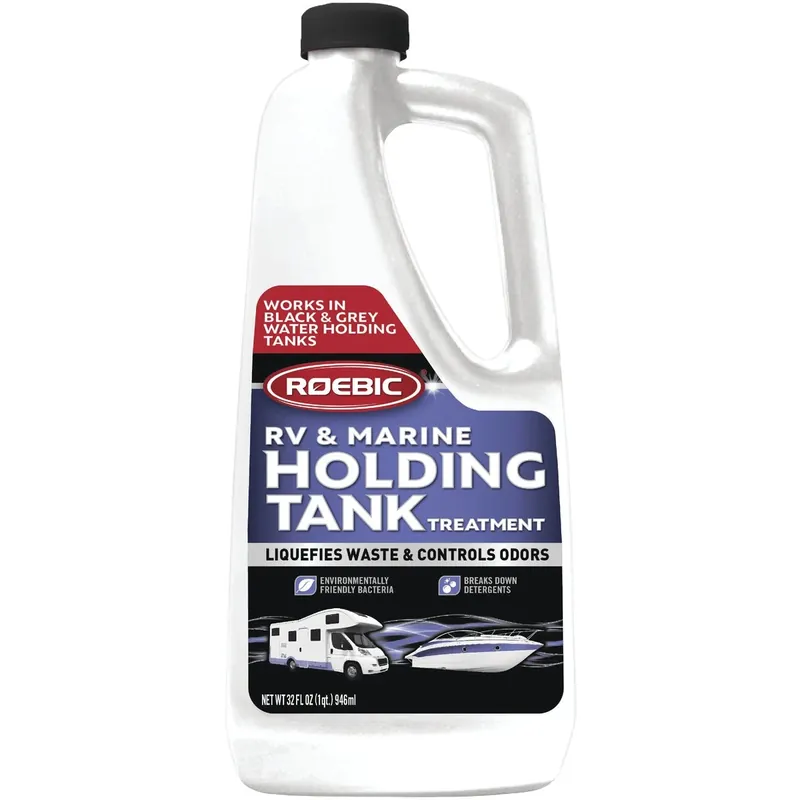 Rv Holding Tank Treatment, 32-ounce For Recreational Vehicles And Marine Use