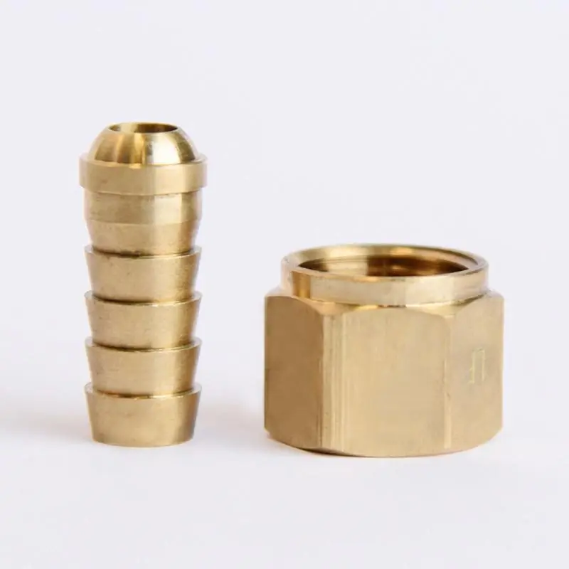 ATC Brass 3/8 In. D X 3/8 In. D Adapter 1 Pk