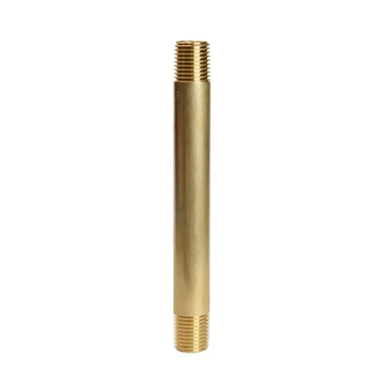 1/4 In. Mpt X 1/4 In. D Mpt Red Brass Nipple 4-1/2 In. Length