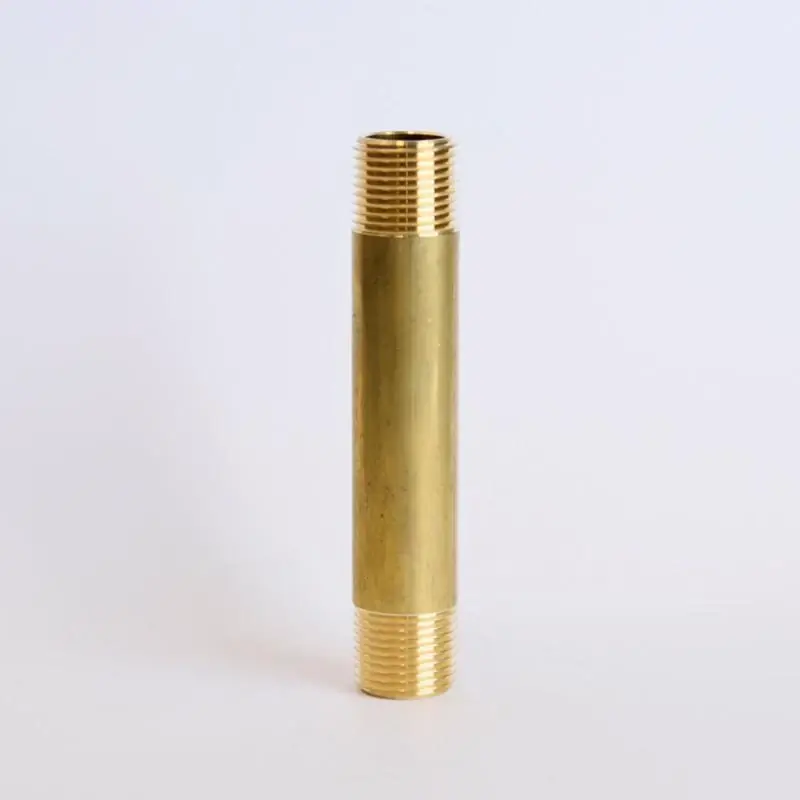3/8 In. Mpt X 3/8 In. D Mpt Red Brass Nipple 3-1/2 In. Length