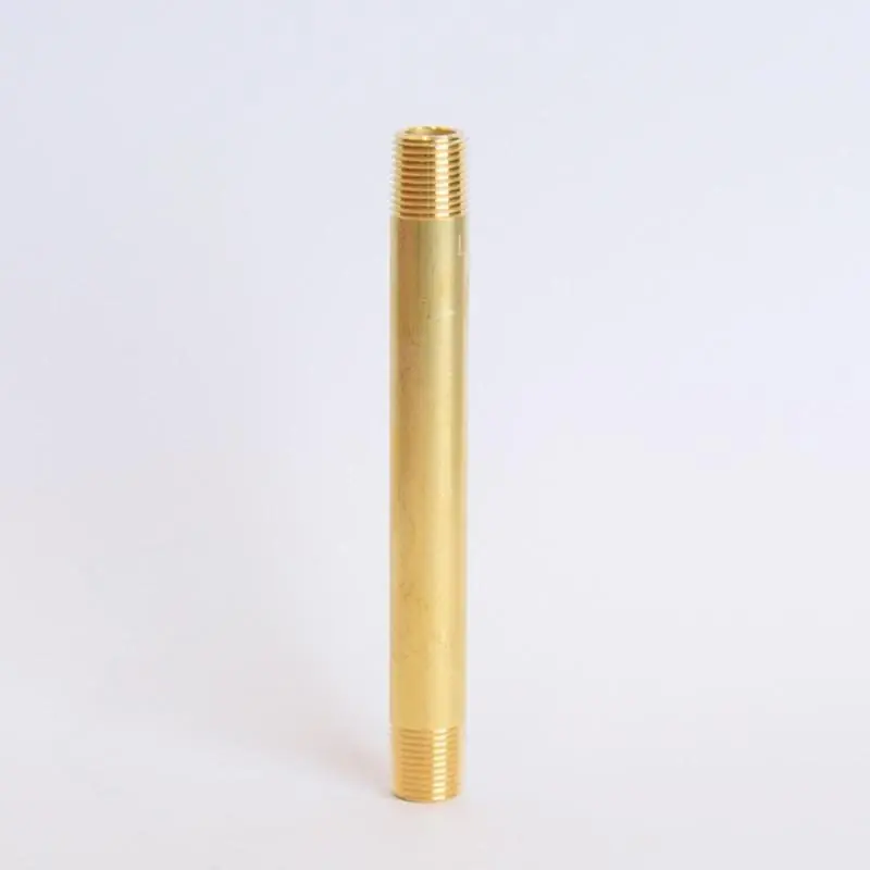 1/8 In. Mpt X 1/8 In. D Mpt Red Brass Nipple 3-1/2 In. Length