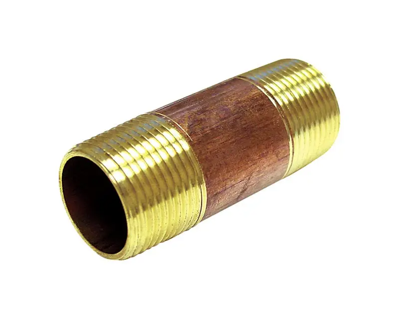 3/4 In. Mpt X 1-1/2 In. L Threaded Brass Pipe Nipple