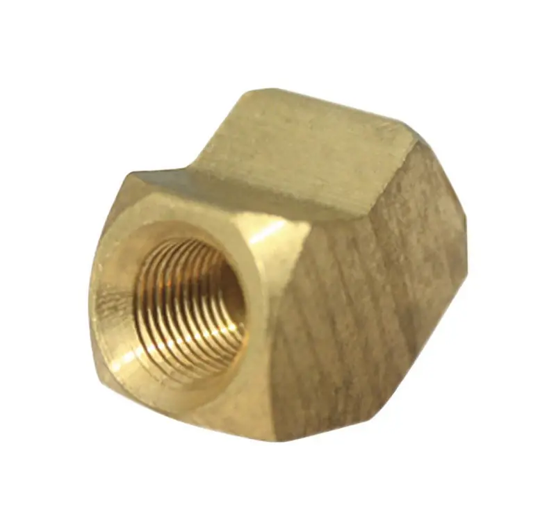 Ace 1/8 In. Fpt X 1/8 In. Dia. Compression Yellow Brass Elbow Fitting