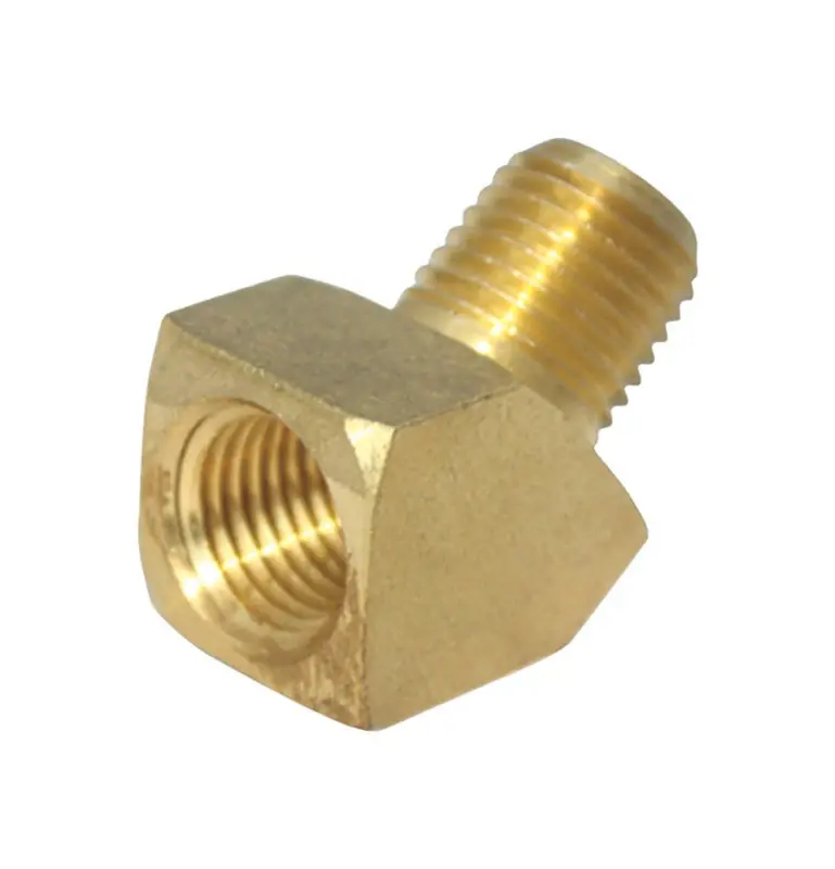 Ace 1/4 In. Fpt X 1/4 In. Dia. Mpt Yellow Brass Street Elbow