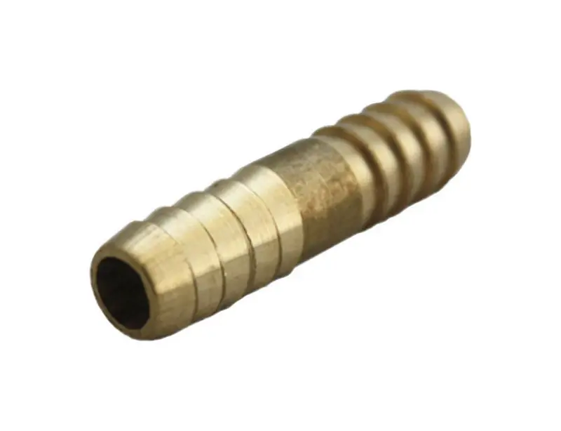 Ace Brass 1/4 In. Dia. X 1/4 In. Dia. Coupling 1 Pk Yellow