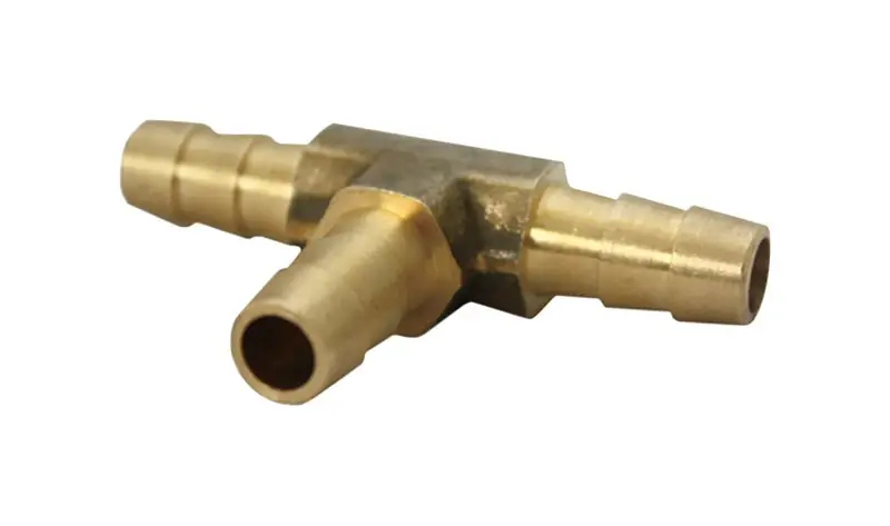 Ace Brass 1/4 In. Dia. X 1/4 In. Dia. Tee Connector 1 Pk