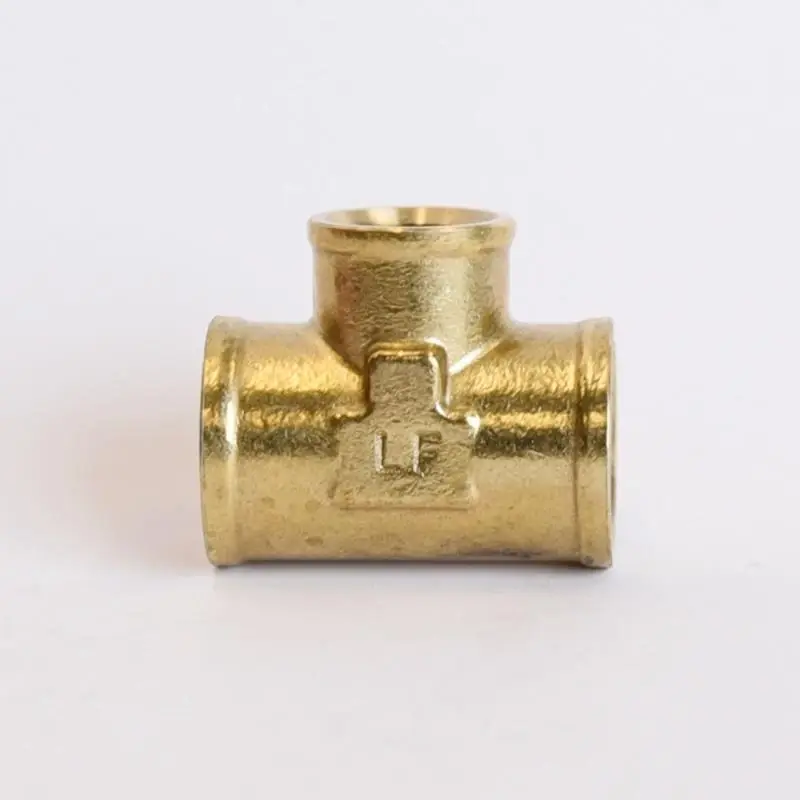 3/8 In. Fpt X 3/8 In. D Fpt Lead-free Brass Tee For Plumbing