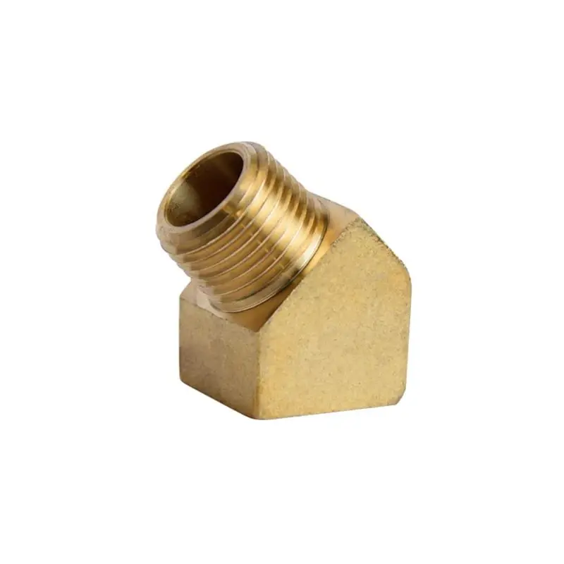 3/8 In. Fpt X 3/8 In. D Mpt Brass 45 Degree Street Elbow