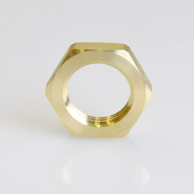 Brass Pipe Lock Nut 1/2 Inch Fpt - Durable And Reliable Plumbing Solution