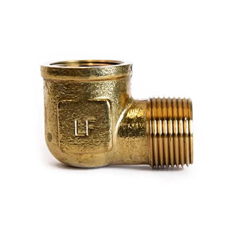 3/4 In. Fpt X 3/4 In. D Mpt Brass 90 Degree Street Elbow - Lead-free