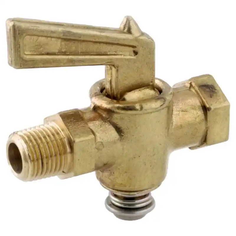 Anderson Metals 1/4 In. Mip X 1/4 In. Fip Brass Pipe Valve