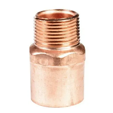 Streamline 1 In. Copper X 3/4 In. Mip Copper Pipe Adapter