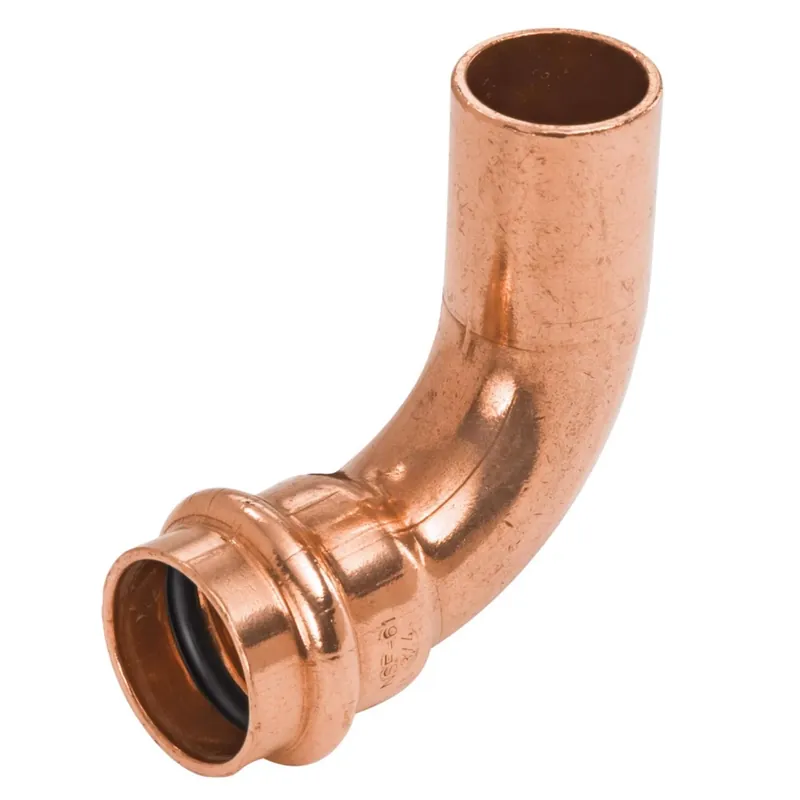 NIBCO 1/2 In. FTG X 3/4 In. D Press Copper 90 Degree Elbow 10 Pk