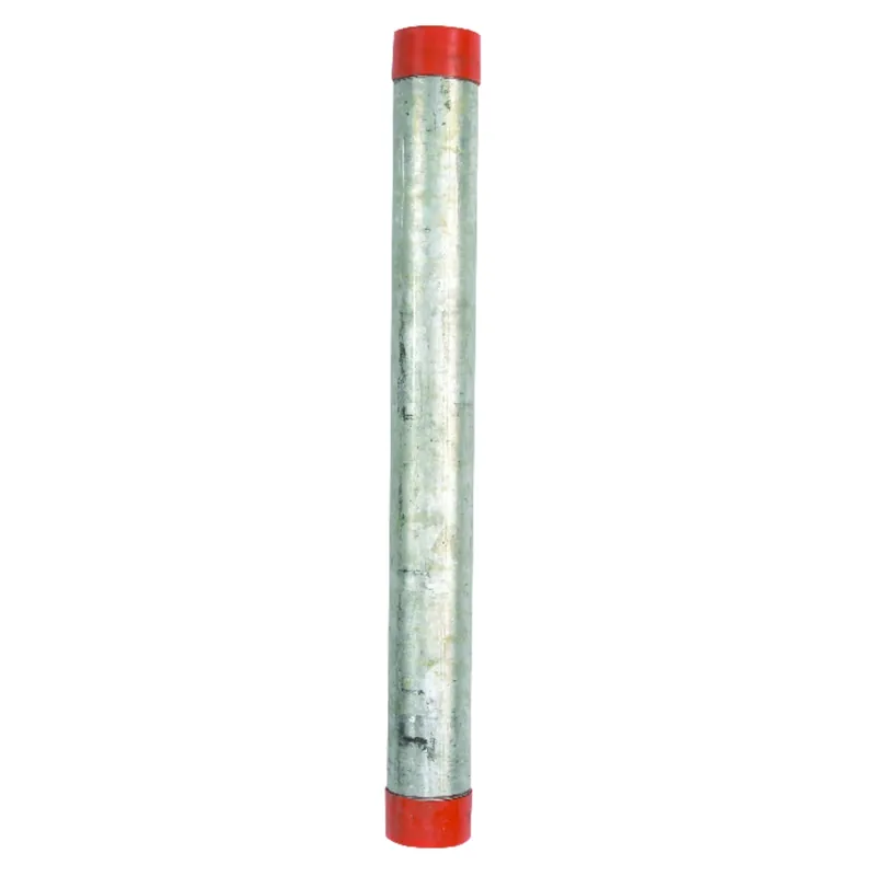 1-1/2 In. X 18 In. Carbon Steel Threaded Galvanized Pipe