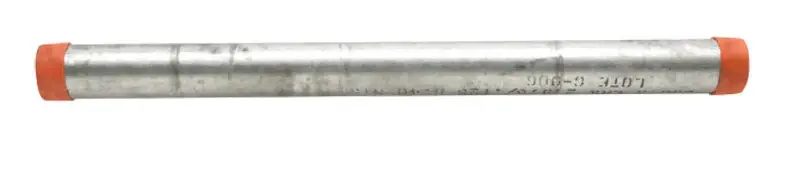 2 In. Diameter X 30 In. Length Galvanized Steel Pre-cut Pipe