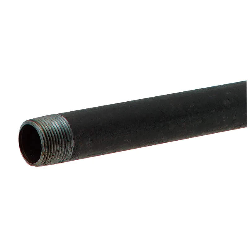 1 In. X 30 In. Carbon Steel Threaded Black Pipe - Schedule 40