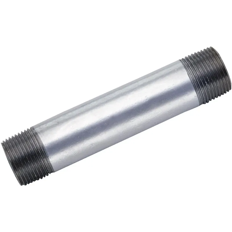 1 In. X 3 In. Schedule 40 Galvanized Steel Pipe Nipple For Plumbing