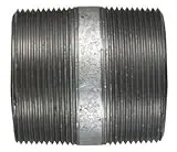 2 Inch X 2.5 Inch Galvanized Pipe Nipple For Plumbing Applications