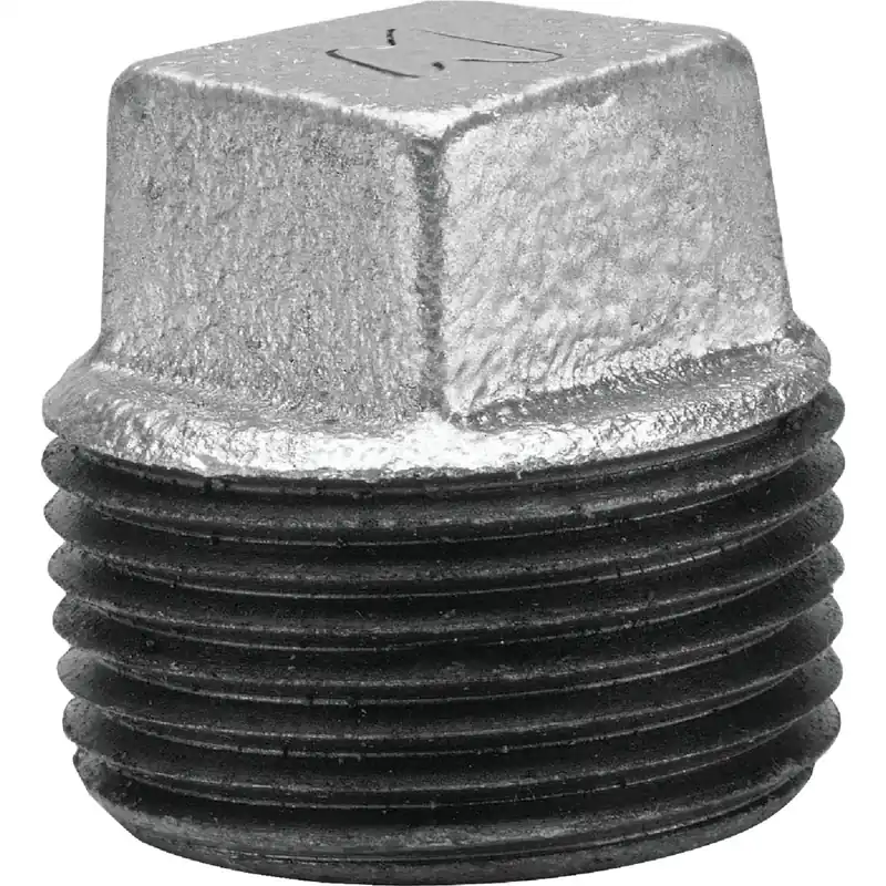 Galvanized Pipe Plug, 1-1/2 In.
