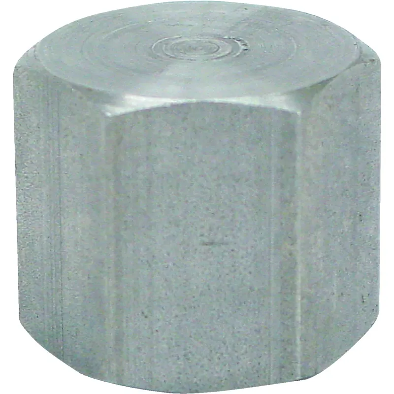 Galvanized Pipe Cap, 1/8 In.