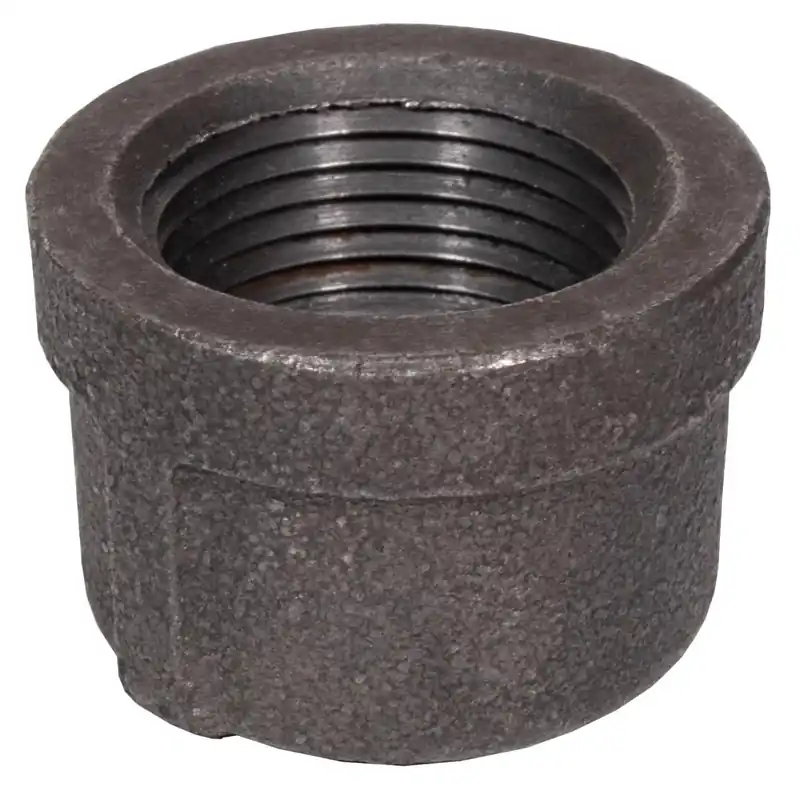 Galvanized Pipe Cap, 3/8 In.