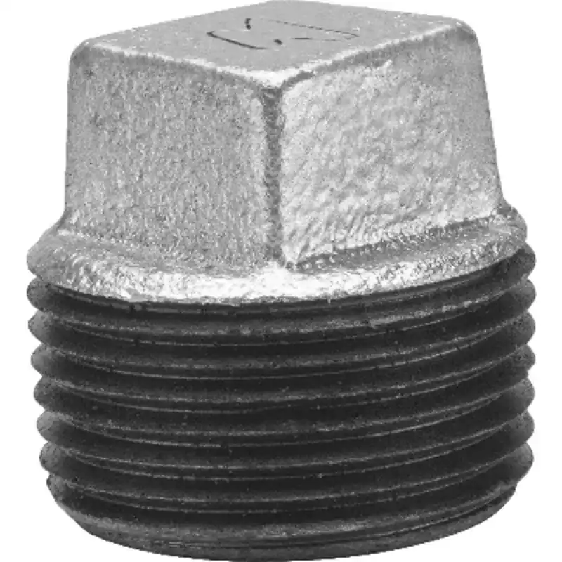 Galvanized Pipe Plug, 3/8 In.