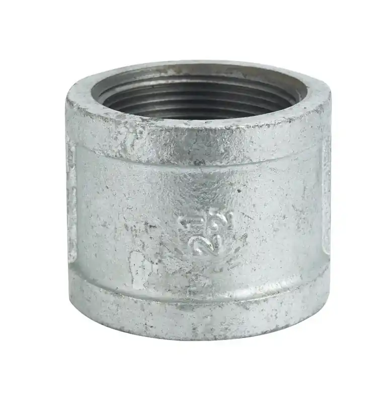 2-1/2 In. Fpt X 2-1/2 In. Dia. Fpt Galvanized Malleable Iron Coupling