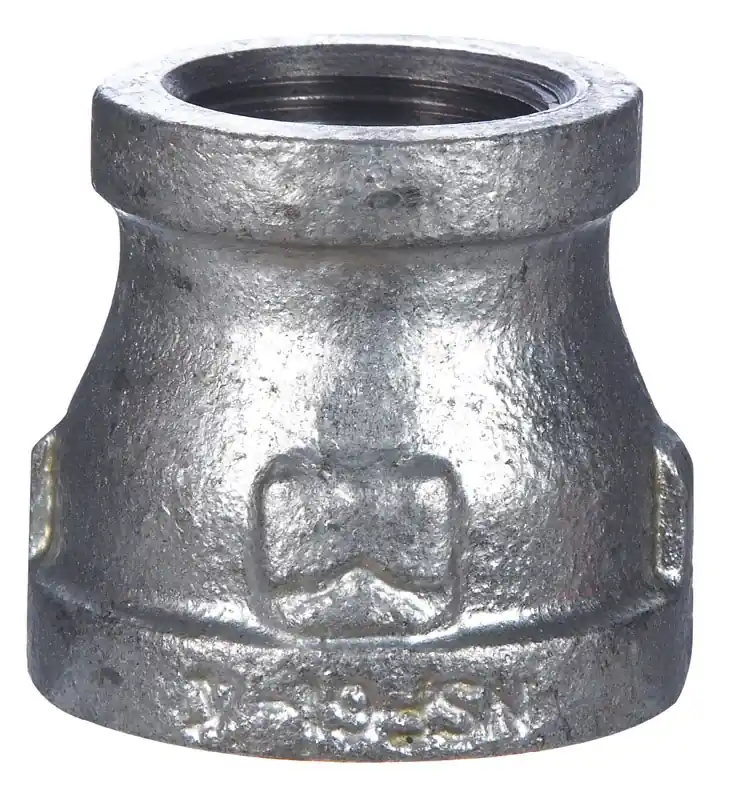 2-1/2 In. Fpt X 2 In. Dia. Fpt Galvanized Malleable Iron Reducing Coupling