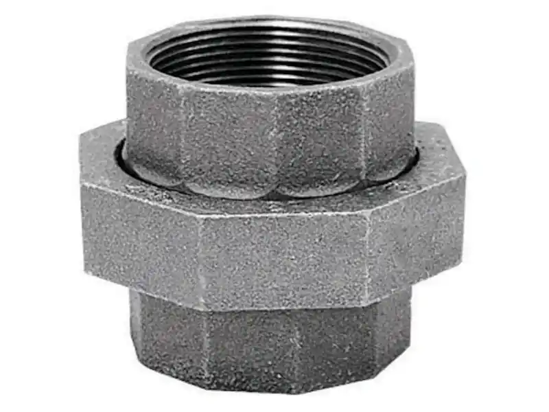 3 In. Fpt X 3 In. Dia. Fpt Galvanized Malleable Iron Union