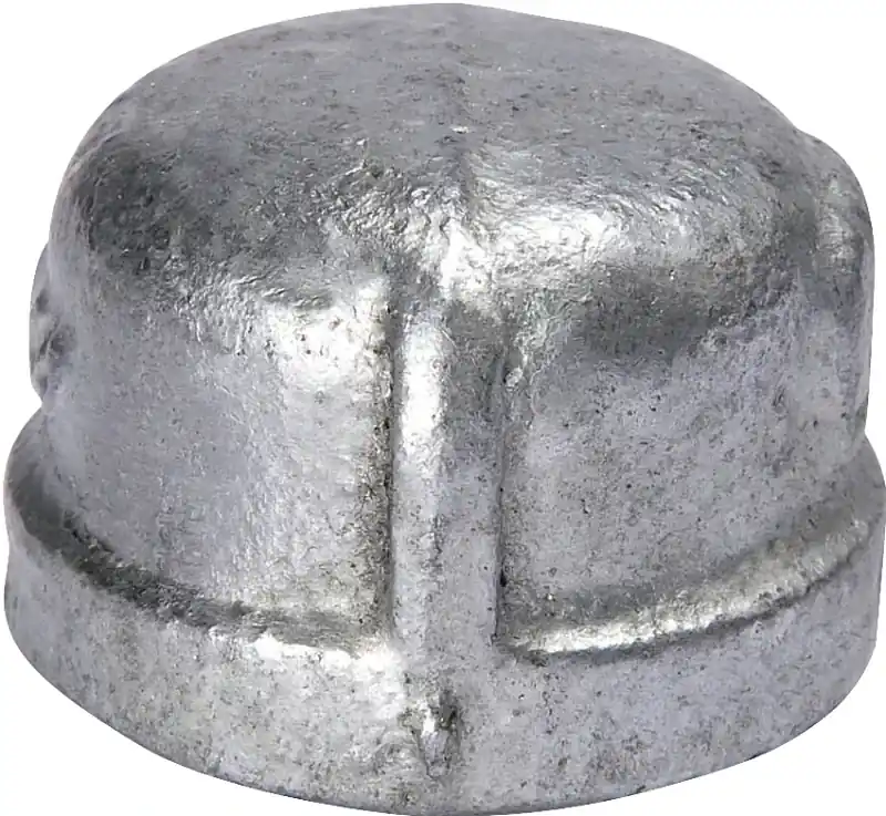 4 Inch Threaded Malleable Iron Pipe Cap, Model 511-411bc, 300 Psi