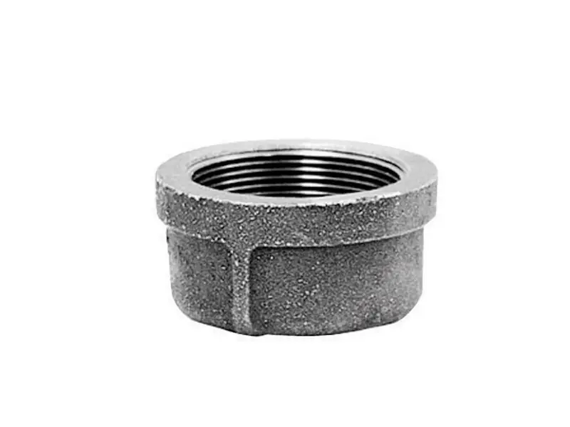 2-1/2 In. Fpt Galvanized Malleable Iron Cap - Model 511-409bc