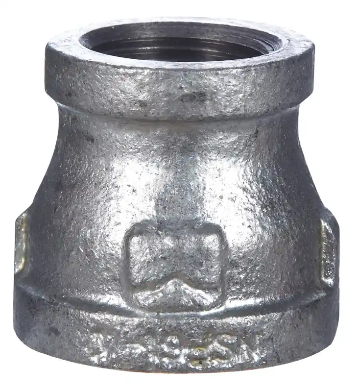 4 In. Fpt X 3 In. Dia. Fpt Galvanized Malleable Iron Reducing Coupling