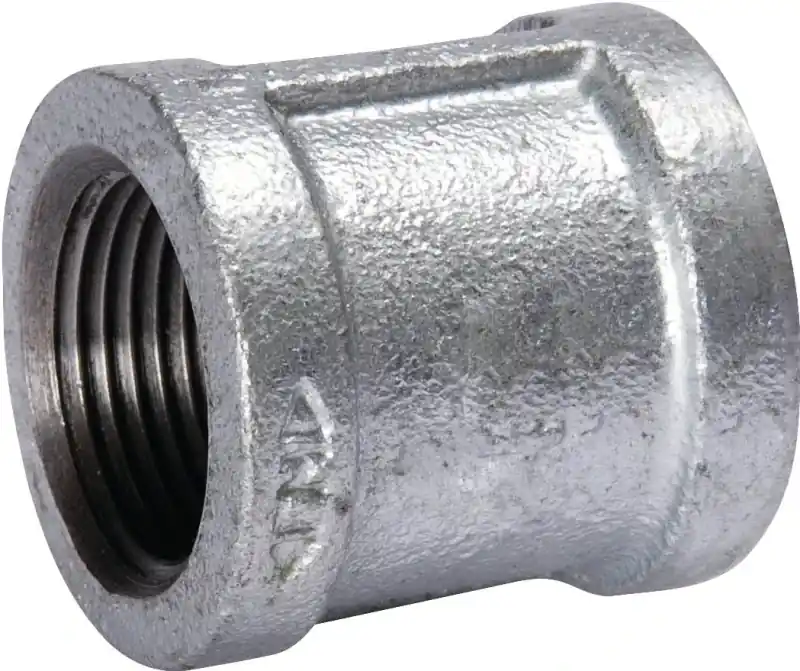 4 In. Fpt X 4 In. Dia. Fpt Galvanized Malleable Iron Coupling