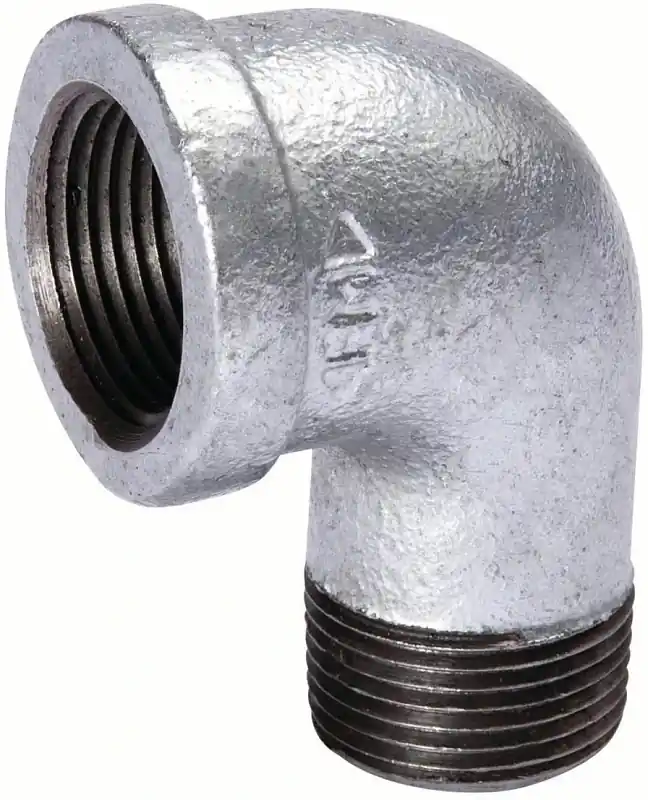 Mueller 3 In. Fpt X 3 In. Dia. Fpt Galvanized Malleable Iron Street Elbow