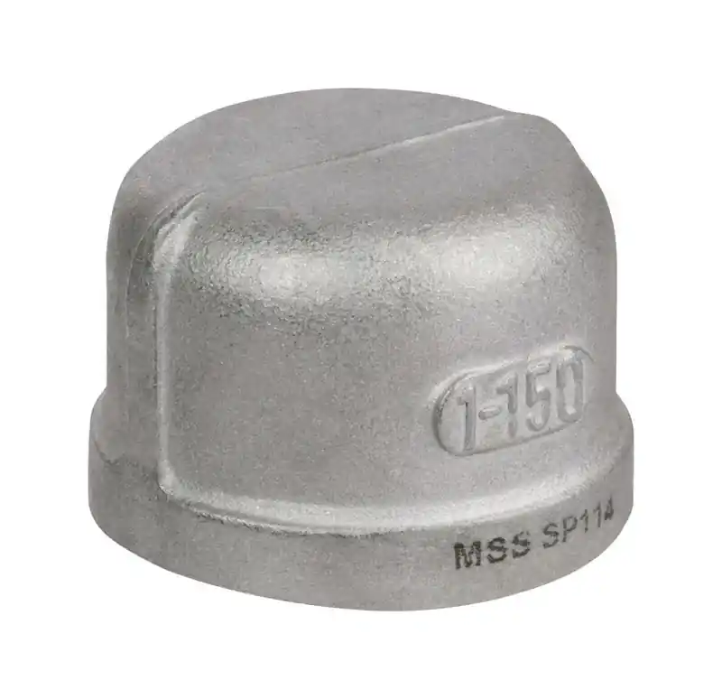Smith-cooper 2 Inch Fpt Stainless Steel Cap - Model S3014c 020b
