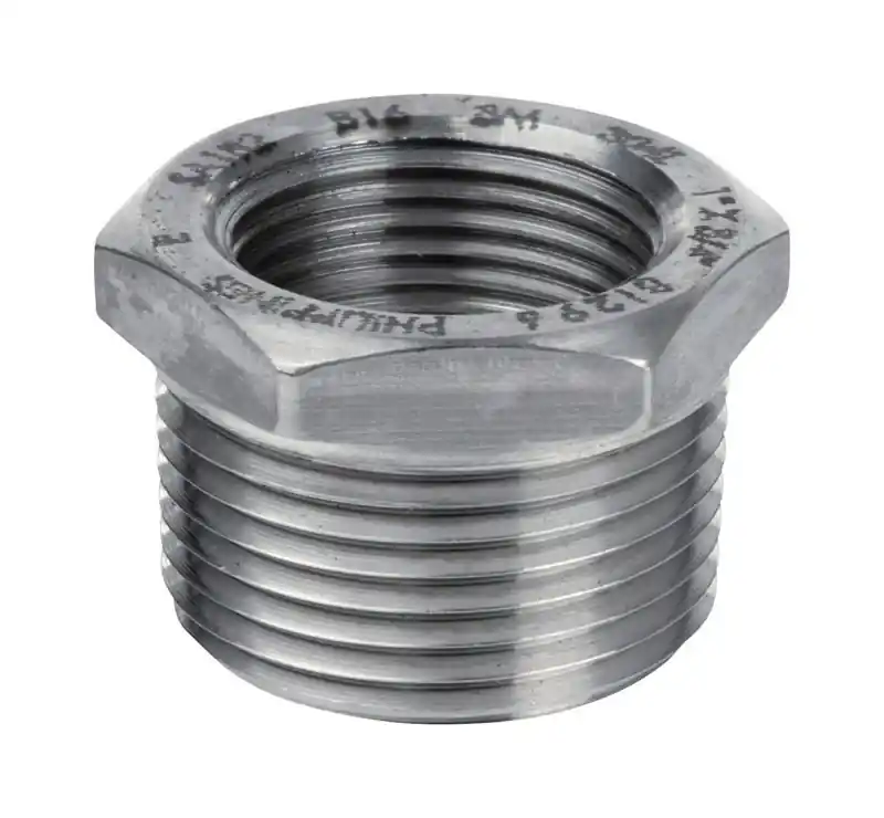 1/2 In. Mpt X 1/4 In. Fpt Stainless Steel Hex Bushing