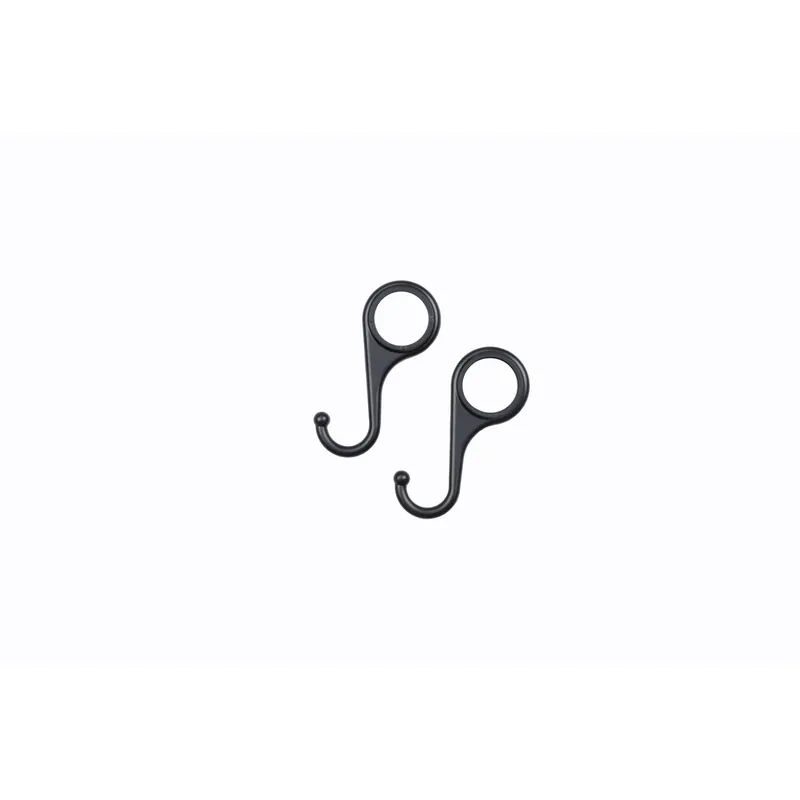 1/2 In. Fip Black Zinc Metal Alloy 3-1/8 In. L Pipe Hook