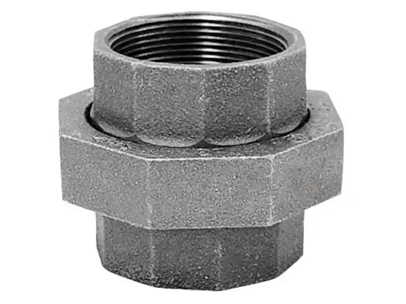 Anvil 1/8 In. FPT X 1/8 In. Dia. FPT Black Malleable Iron Union