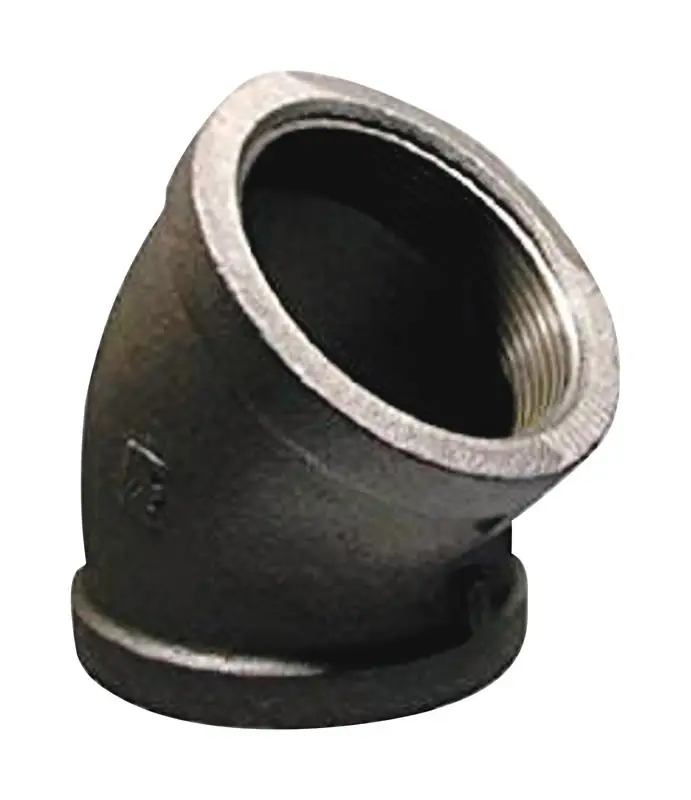 Southland 2-1/2 In. Fpt Black Malleable Iron 45 Degree Elbow