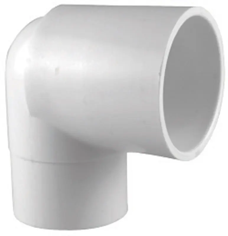 Charlotte Pipe Schedule 40 2 In. Spigot X 2 In. D Slip PVC Street Elbow 1 Pk