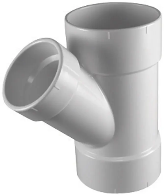 Charlotte Pipe Schedule 30 3 In. Hub X 3 In. Dia. Hub PVC Wye