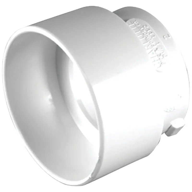 Charlotte Pipe Schedule 30 3 In. Spigot X 2 In. Dia. Hub PVC Reducing Bushing