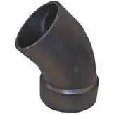 4 In. Hub X Spigot 45 Degree Street Abs Elbow, Model Abs 00323 1200ha