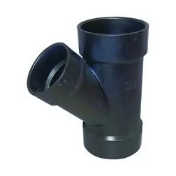 3 X 3 X 1-1/2 In. Hub Reducing Abs Wye Fitting